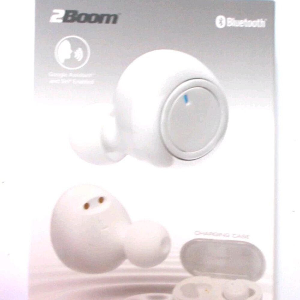2Boom Vibrant Air True Wireless Earphones White